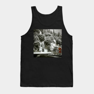 White blanket Tank Top